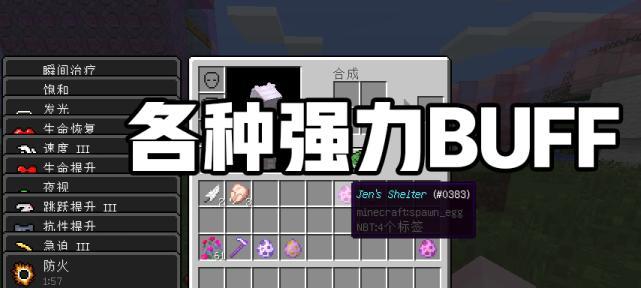 我的世界中如何使用指令给生物添加buff？具体操作方法是什么？  第2张